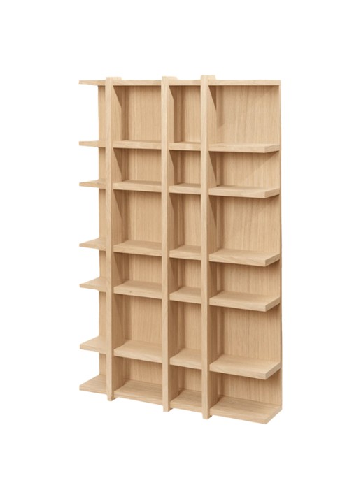 ferm LIVING Tilem wandplank 81,5 x 59 cm - voorkant 2 naturel