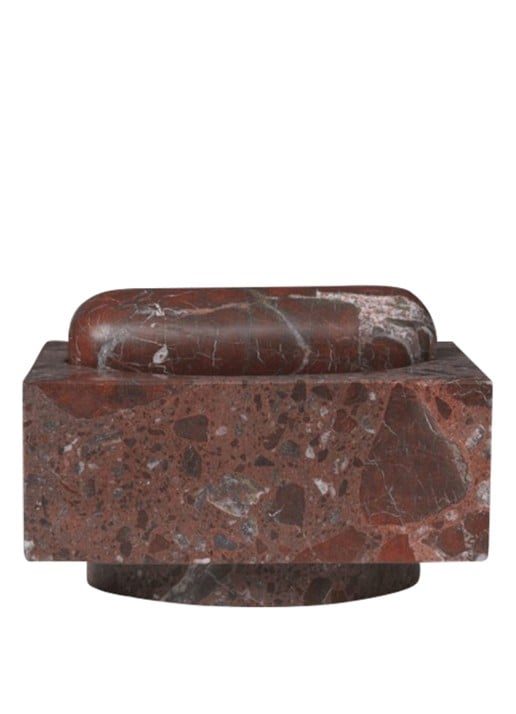 ferm LIVING Tvara vijzel 13 cm - detail 4 bruin