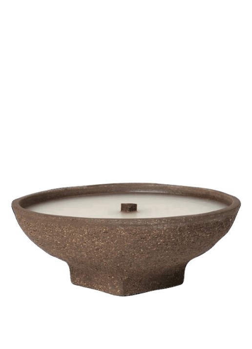 ferm LIVING Vei buitenkaars 2,2 kg - voorkant bruin