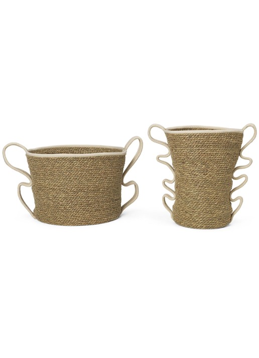 ferm LIVING Verso opbergmand set van 2