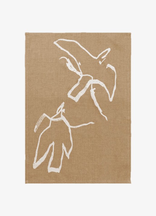ferm LIVING Vuelo theedoek van  katoen 50 x 70 cm