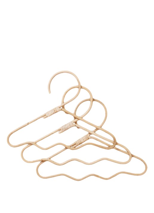 ferm LIVING Wavi kleerhanger set van 3