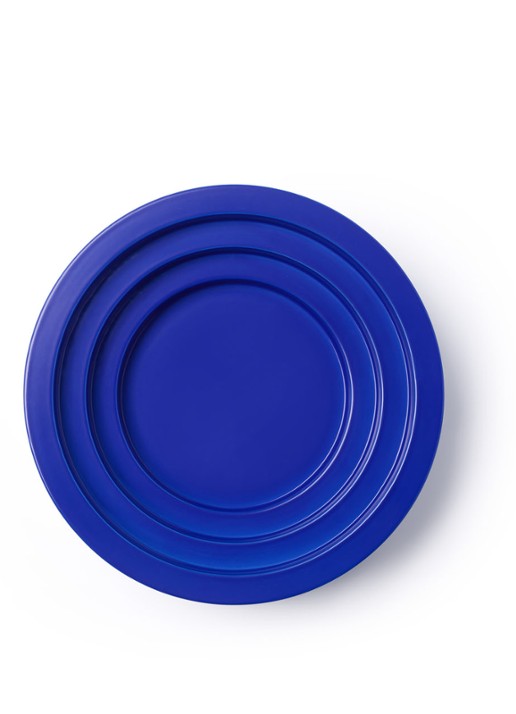 FÉST Murray decoratieschaal 31 cm - voorkant 2 kobaltblauw