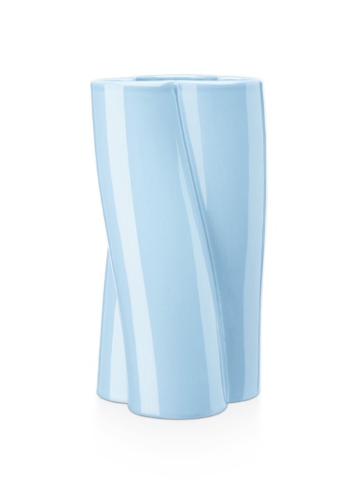 FÉST Wocky vaas L 28 cm - voorkant lichtblauw