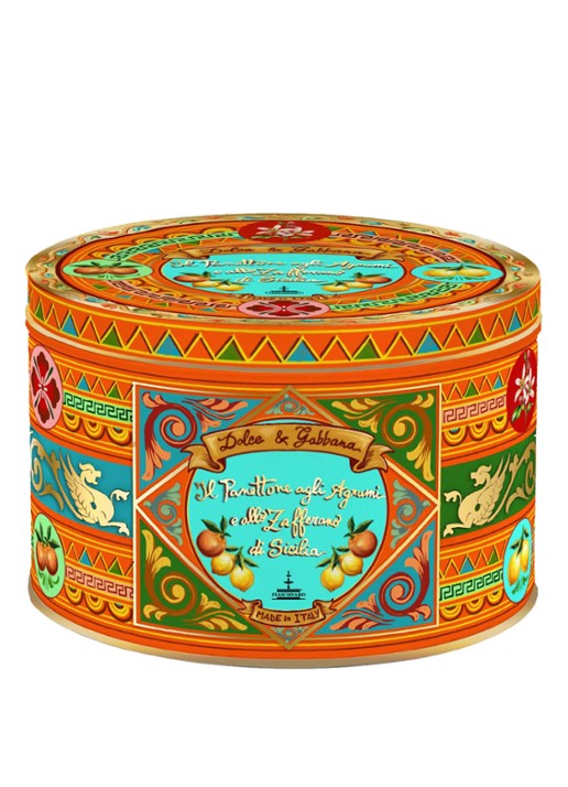 Fiasconaro Panettone met citrusvruchten in bewaarblik 1 kg