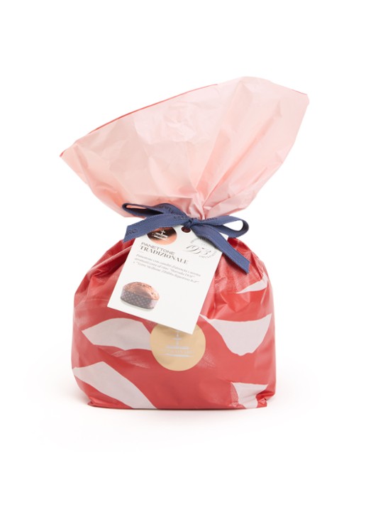 Fiasconaro Tradizionale panettone met verse gekonfijte sinaasappelschil 500 gram