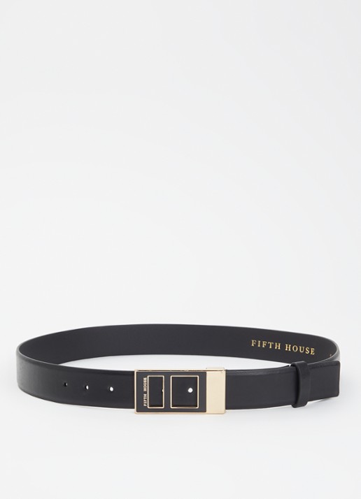 Fifth House Jaylie riem van leer met logo