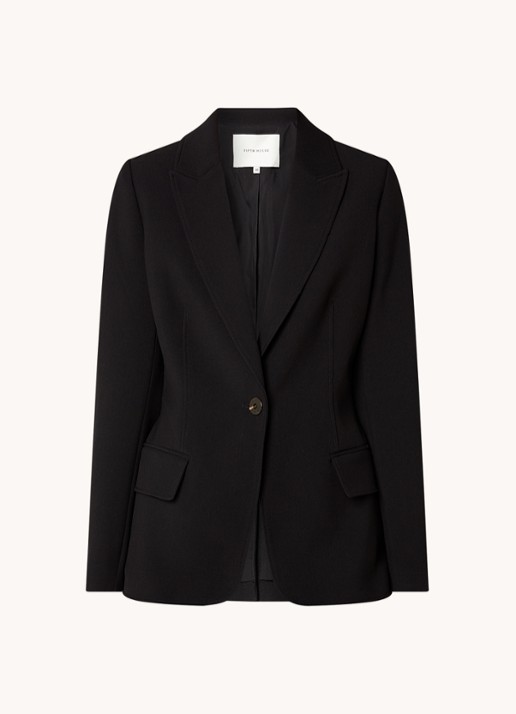 Fifth House Nato blazer met klepzakken - voorkant zwart