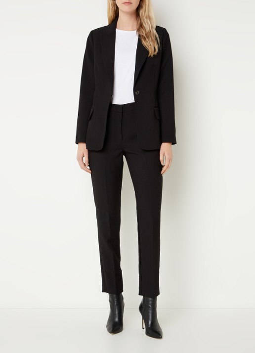 Fifth House Nato blazer met klepzakken - voorkant 2 zwart