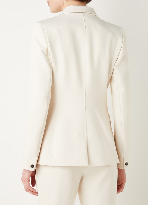 Fifth House Nenzo blazer met klepzakken - achterkant 3 creme
