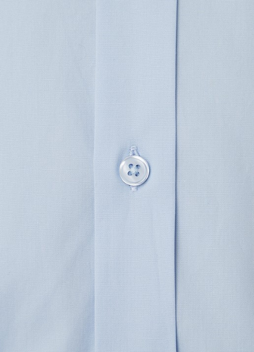 Filippa K Regular fit overhemd met stretch - detail lichtblauw