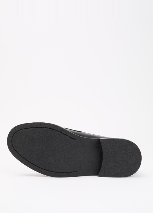 Filling Pieces Bouquet loafer van leer met applicatie - detail 5 zwart