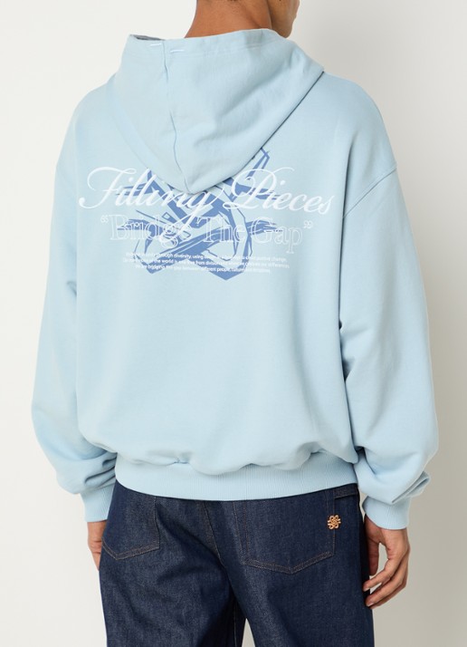 Filling Pieces Bridge the Gap hoodie met logo- en backprint