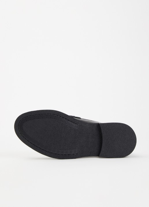 Filling Pieces Chess loafer van leer - detail 4 zwart