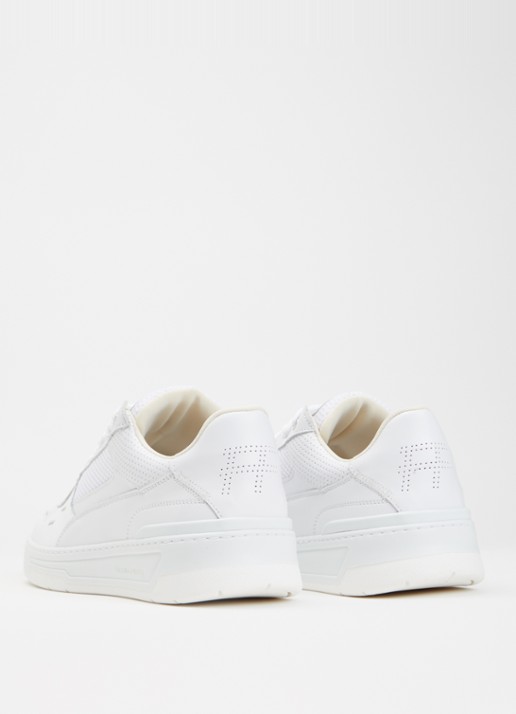Filling Pieces Cruiser Crumbs sneaker met leren details - achterkant 5 wit