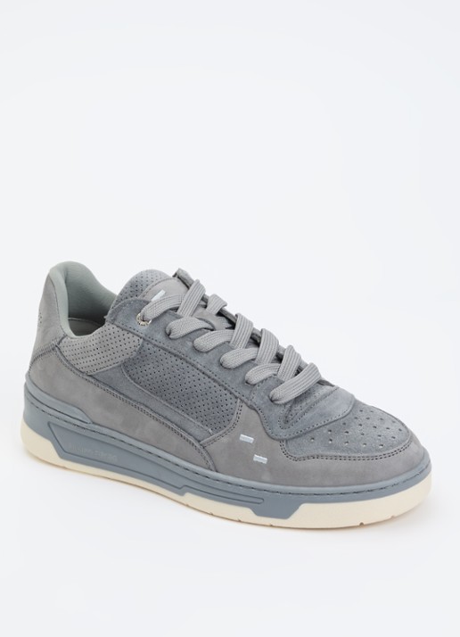 Filling Pieces Cruiser Dive sneaker met suède details - voorkant 5 grijs
