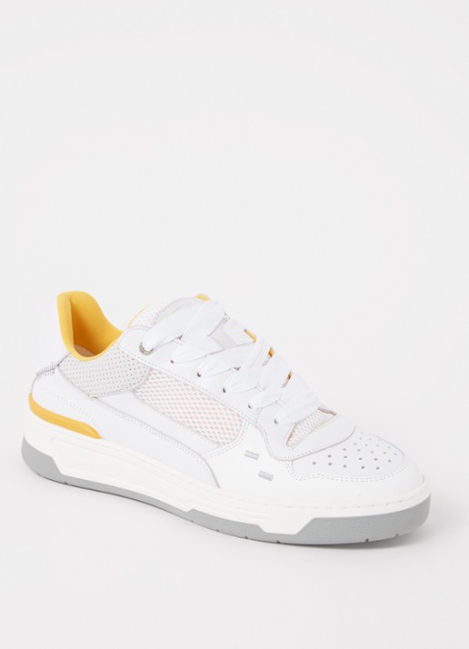 Filling Pieces Cruiser sneaker van kalfsleer met mesh details - Bijenkorf Edition 
