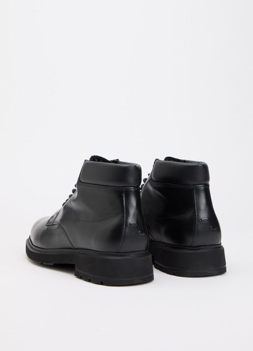 Filling Pieces Derby veterschoen van leer - achterkant 2 zwart