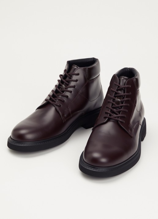 Filling Pieces Derby veterschoen van leer - detail 3 bruin