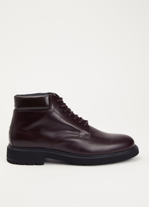 Filling Pieces Derby veterschoen van leer - voorkant 2 bruin