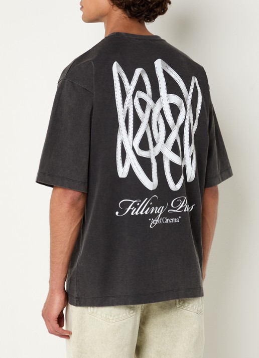 Filling Pieces Film Strip T-shirt met logo- en backprint