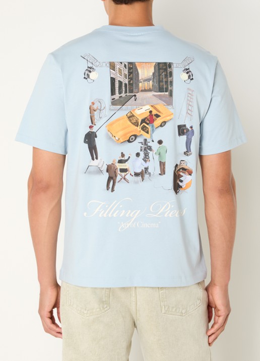 Filling Pieces Film T-shirt logo- en backprint