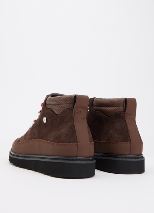 Filling Pieces Glacier veterboot van suède - achterkant 2 bruin