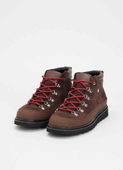 Filling Pieces Glacier veterboot van suède - detail 3 bruin