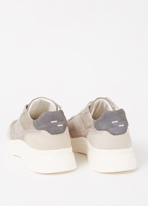 Filling Pieces Jet Runner sneaker van nubuck - detail 4 lichtgrijs