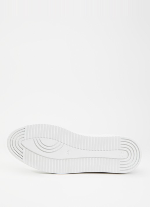 Filling Pieces Low Top Ripple Lane sneaker van leer - detail 4 wit