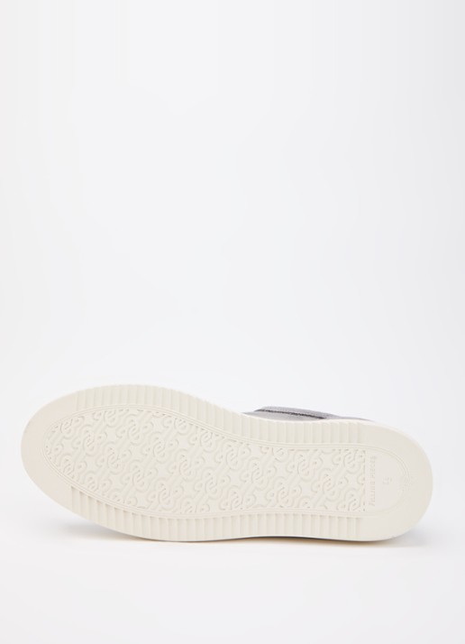 Filling Pieces Low Top sneaker van suède - detail 4 grijs