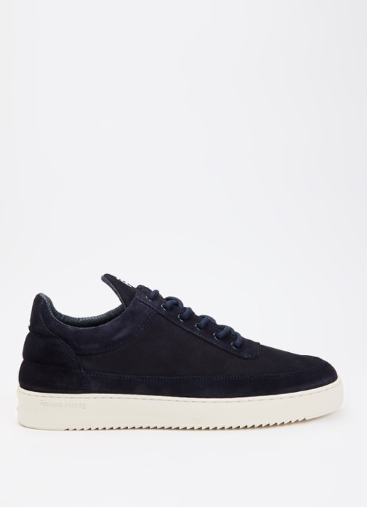 Filling Pieces Low Top sneaker van suède