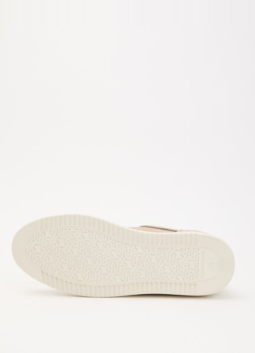 Filling Pieces Low Top sneaker van suède - detail 5 beige