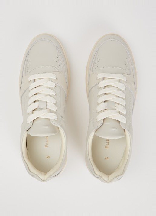Filling Pieces Low Vise sneaker van leer - detail 3 beige