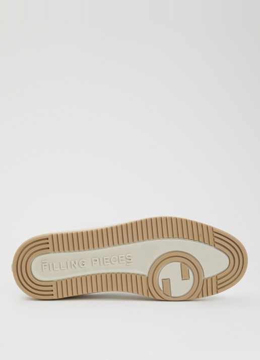 Filling Pieces Mondo Crumbs sneaker van leer - detail 6 wit