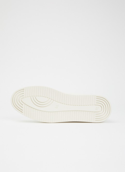 Filling Pieces Mondo Grain sneaker van leer - detail 3 gebroken wit