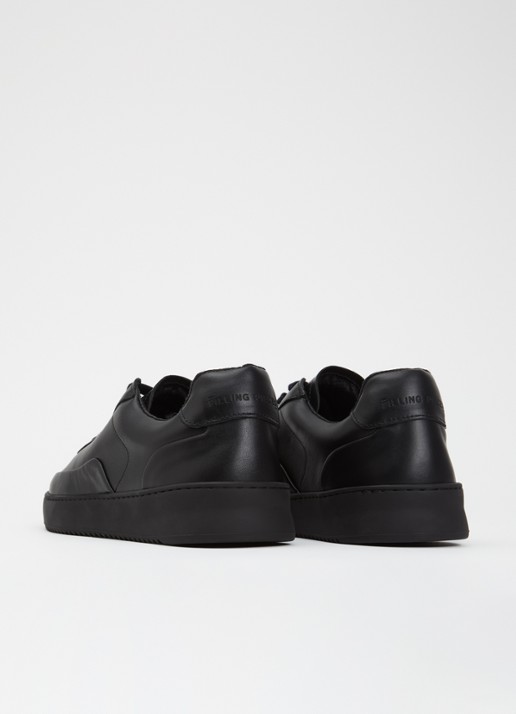 Filling Pieces Mondo Seamless sneaker van leer  - achterkant 5 zwart