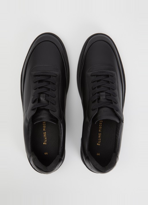 Filling Pieces Mondo Seamless sneaker van leer  - detail 3 zwart