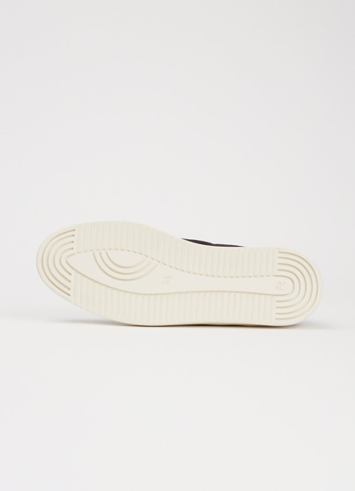 Filling Pieces Mondo Stack sneaker van suède - detail 4 donkerblauw