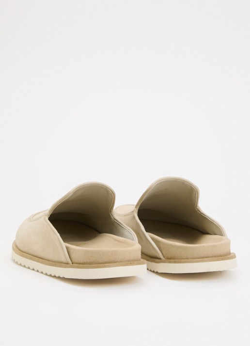 Filling Pieces Muiltje van suède  - achterkant zand