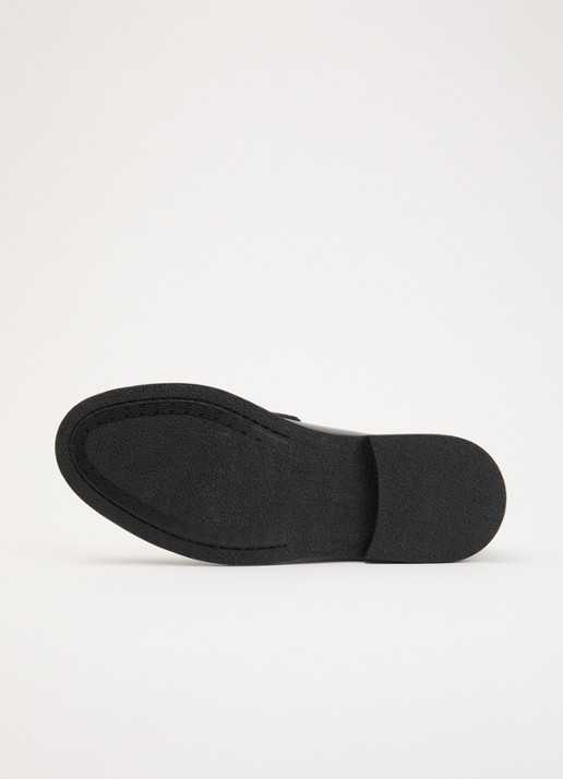 Filling Pieces Pepper loafer van leer met borduring - detail 4 zwart