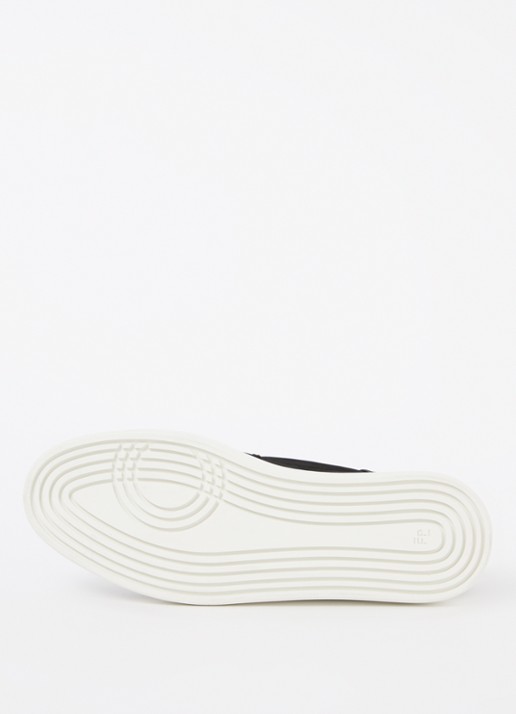 Filling Pieces Signature slip-on van nubuck - detail 6 zwart