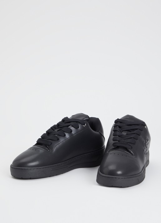 Filling Pieces Voyager Knot sneaker van leer - detail zwart