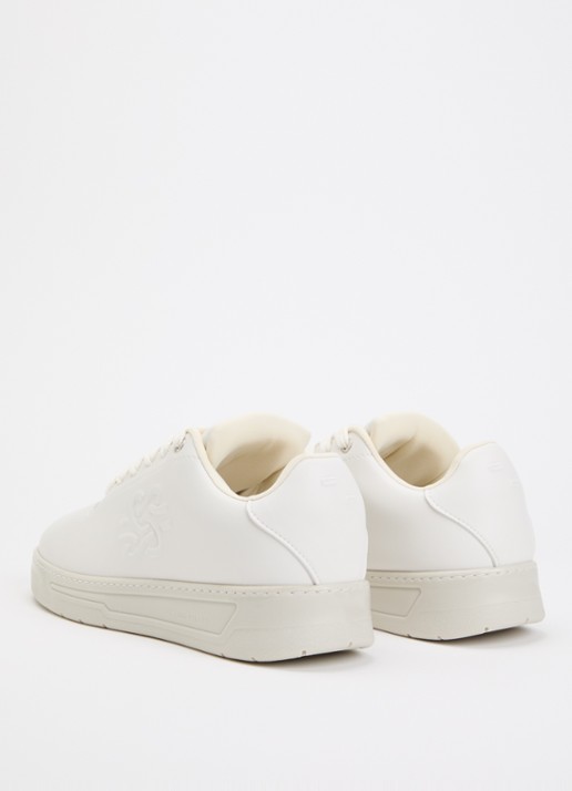 Filling Pieces Voyager Knot sneaker van leer - achterkant 2 gebroken wit