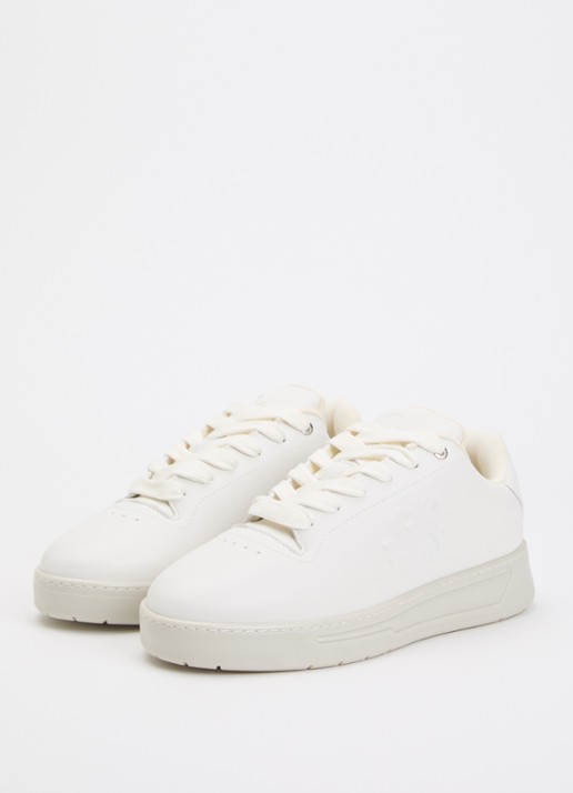 Filling Pieces Voyager Knot sneaker van leer - detail 3 gebroken wit