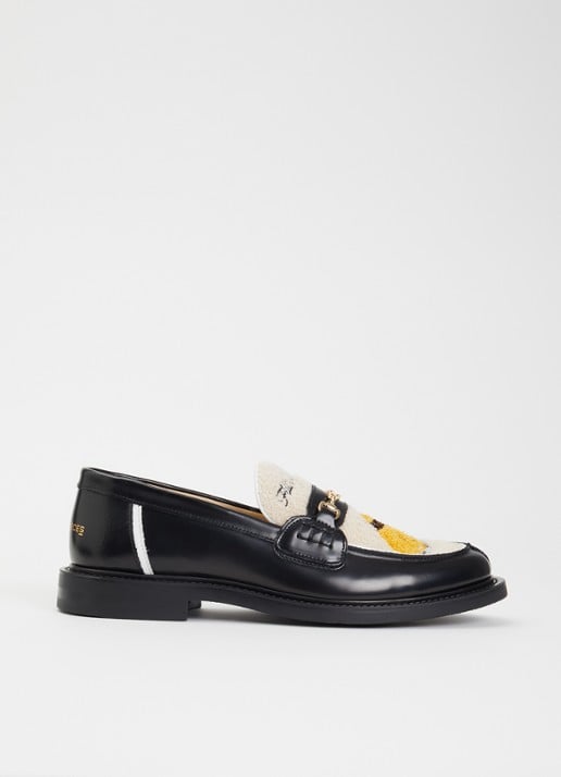 Filling Pieces Yellow Cab loafer van leer