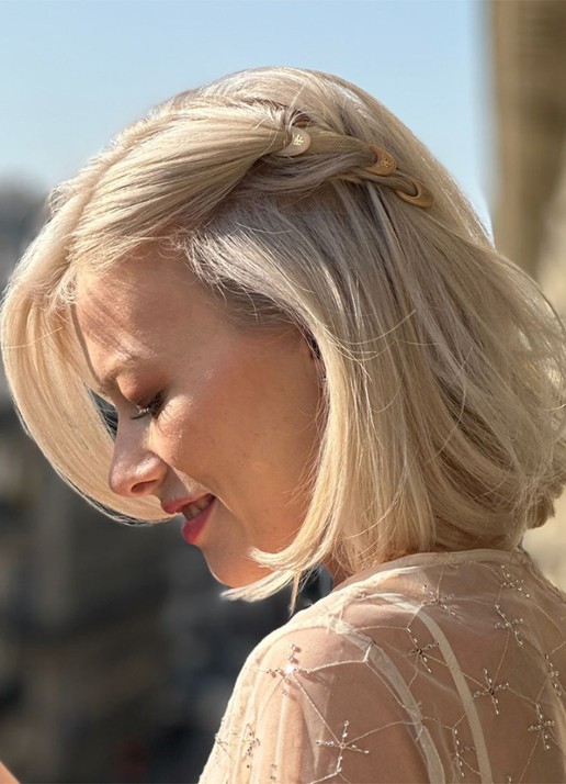 Fiona Franchimon Nº 1 Hairpin - haarpin set van 3 - voorkant 2 paris collection