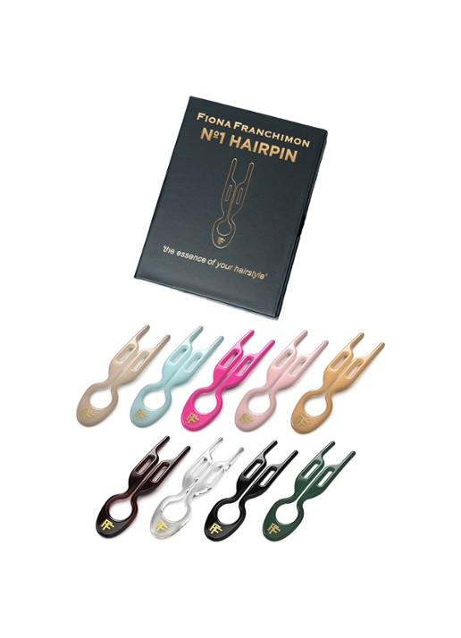 Fiona Franchimon Nº 1 Hairpin - haarpin set van 9 - voorkant 2 grand collection box