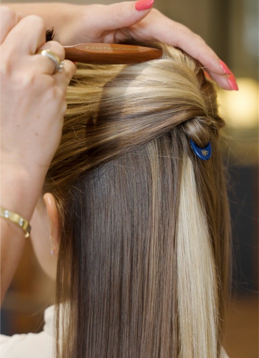 Fiona Franchimon 'Nº1 HAIRPIN | Royal Blue - haarpin set van 3 - detail 2 undefined