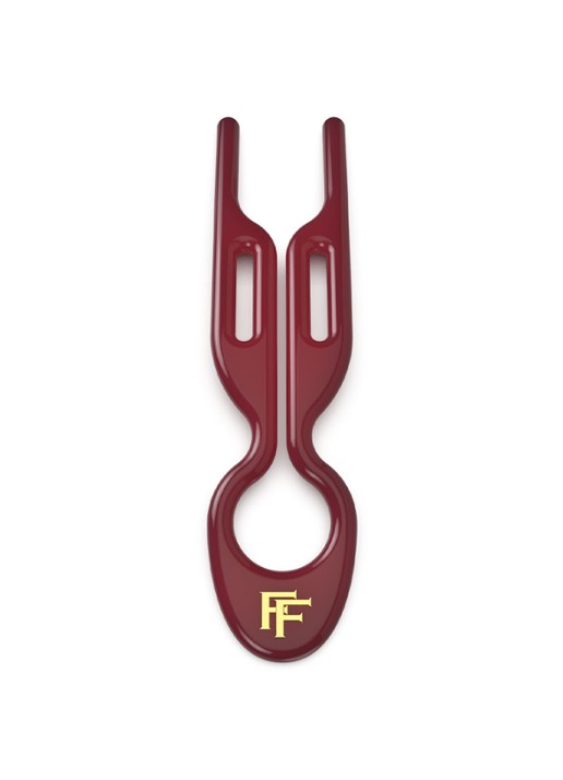 Fiona Franchimon Nº 1 Hairpin - Limited Edition haarpin set van 3 - detail 2 ruby red